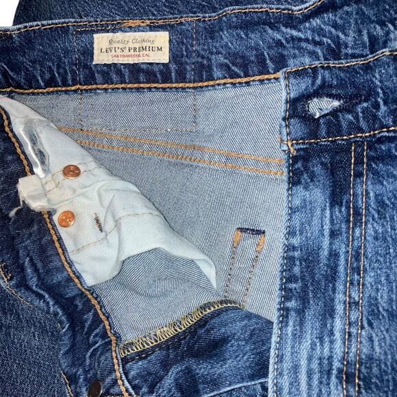 Men’s Levi’s 511 Slim Fit Medium Wash Jeans-size 33w30L - Picture 12 of 14